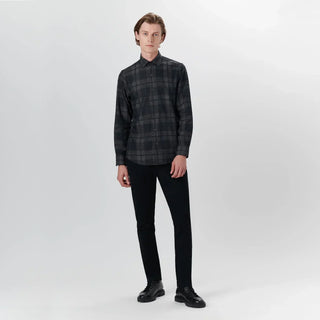 Bugatchi - Chemise manches longues à carreaux coton/viscose - LE CAPITAINE D'A BORD