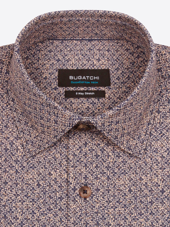 Bugatchi - Chemise manches longues à fleurs OoohCotton® - LE CAPITAINE D'A BORD