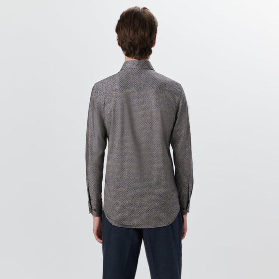 Bugatchi - Chemise manches longues à fleurs OoohCotton® - LE CAPITAINE D'A BORD