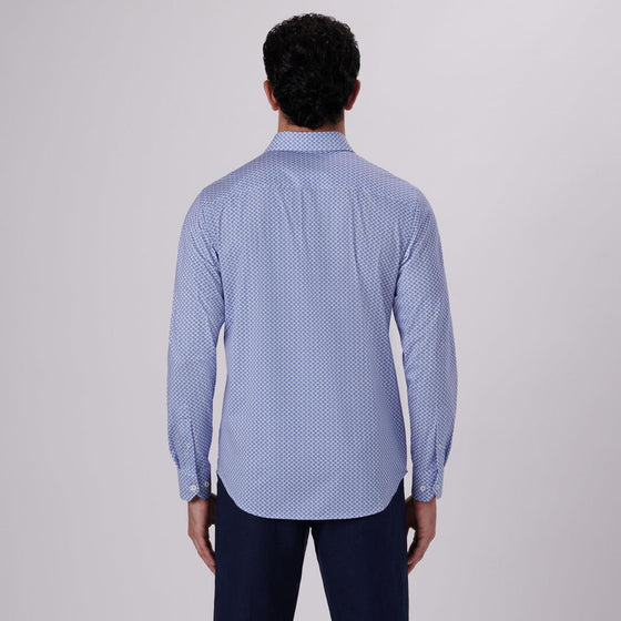 Bugatchi - James - Chemise manches longues parasols OoohCotton® - LE CAPITAINE D'A BORD