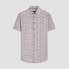 Bugatchi - Milo - Chemise manches courtes motifs OOOHCOTTON© - LE CAPITAINE D'A BORD