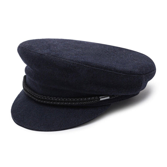Cancale - Casquette de laine Capitaine (sans galons) - LE CAPITAINE D'A BORD