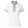 Daily Sports - Olivia Mesh Short Sleeve Polo Shirt - LE CAPITAINE D'A BORD