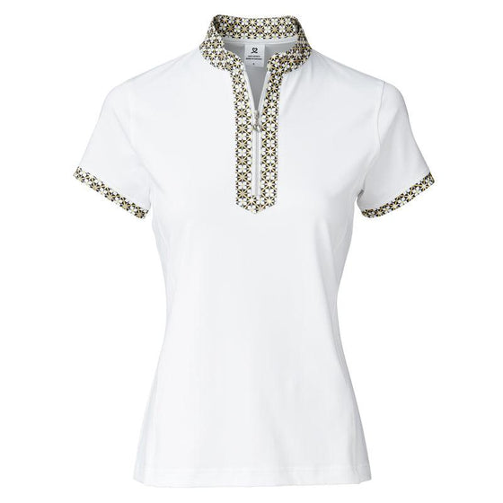 Daily Sports - Olivia Mesh Short Sleeve Polo Shirt - LE CAPITAINE D'A BORD
