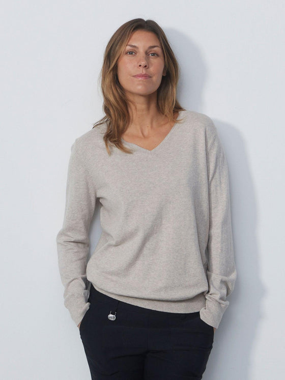 Daily Sports - Tea V-neck Pullover - LE CAPITAINE D'A BORD