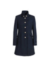 Dalmard Marine - Brighton Cachemire - Manteau long pour femme - LE CAPITAINE D'A BORD