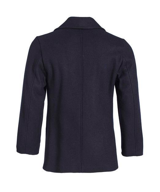 Dalmard Marine - Oklahoma - Caban pour homme de laine - Marine - LE CAPITAINE D'A BORD