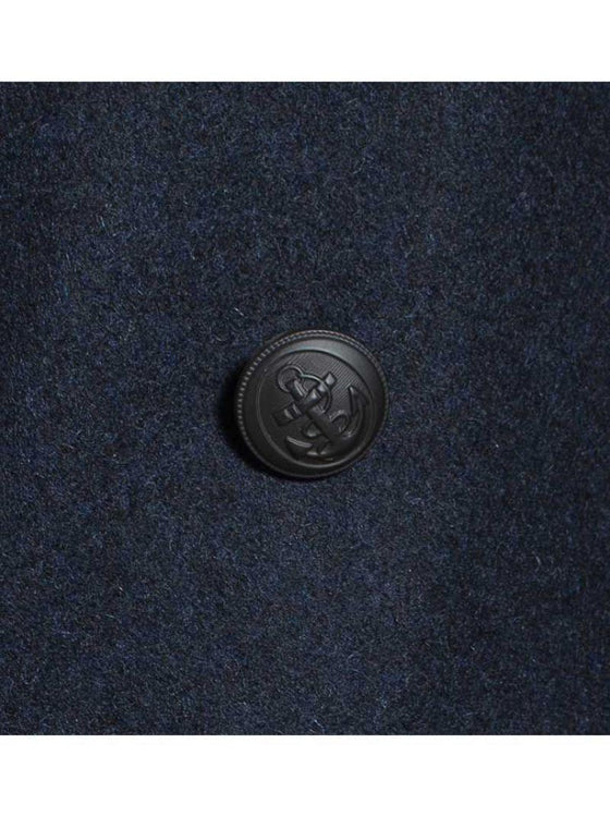 Dalmard Marine - Oslo - Caban de laine pour homme - Marine - LE CAPITAINE D'A BORD