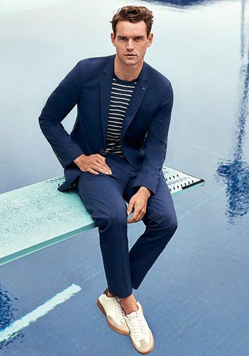 Digel - Ariel - Veston Cool Cotton Slim Fit - LE CAPITAINE D'A BORD