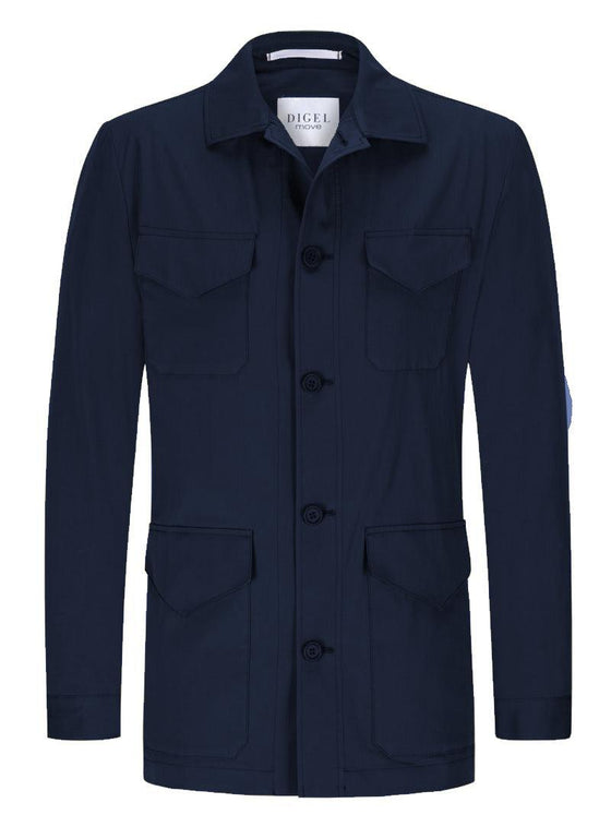 Digel - Ben - Surchemise de coton extensible - Slim Fit - LE CAPITAINE D'A BORD