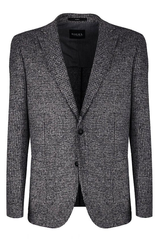 Digel - Edward - Veston Modern Fit de jersey - LE CAPITAINE D'A BORD