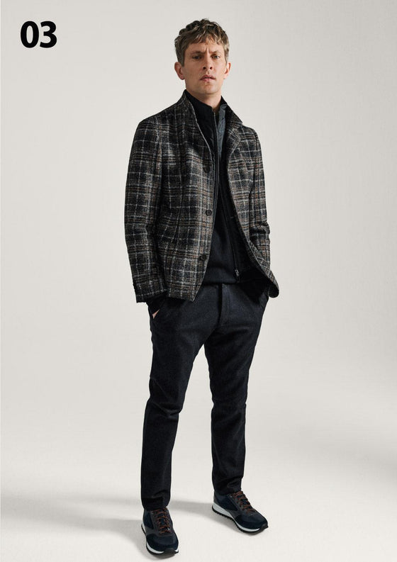 Digel - Kuba - Veston Slim Fit avec rabat amovible - LE CAPITAINE D'A BORD