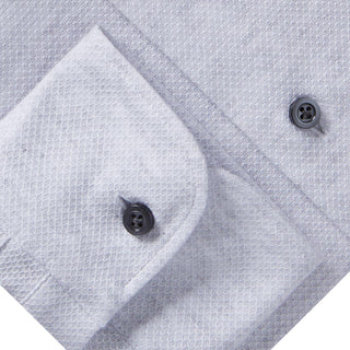 Emanuel Berg - Marseille - Chemise manches longues Premium Jersey Knit - Modern Fit - Gris - LE CAPITAINE D'A BORD