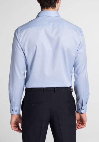 ETERNA - Chemise motifs manches longues Modern Fit - LE CAPITAINE D'A BORD