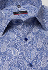 ETERNA - Chemise paisley manches longues Modern Fit - LE CAPITAINE D'A BORD