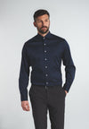 ETERNA - Chemise unie Performance manches longues - Modern Fit - LE CAPITAINE D'A BORD