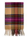 Hemley - Foulard à carreaux de laine et cachemire - LE CAPITAINE D'A BORD
