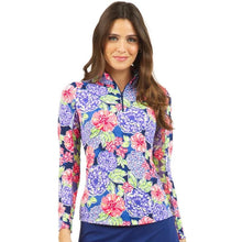  Ibkül - Larisa Long Sleeve Mock Neck - 10078 - LE CAPITAINE D'A BORD