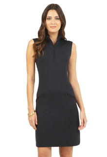  Ibkül - Solid Sleeveless Mock Dress - 58000 - LE CAPITAINE D'A BORD