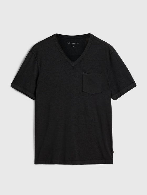 John Varvatos - Davis V-Neck T-Shirt - LE CAPITAINE D'A BORD