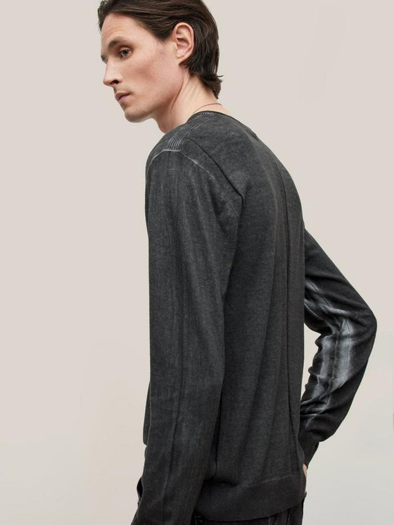 John Varvatos - Drew Chandail Col V de Coton et Soie - LE CAPITAINE D'A BORD