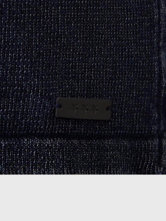 John Varvatos - Walter Chandail Col Rond de Coton Délavé - LE CAPITAINE D'A BORD