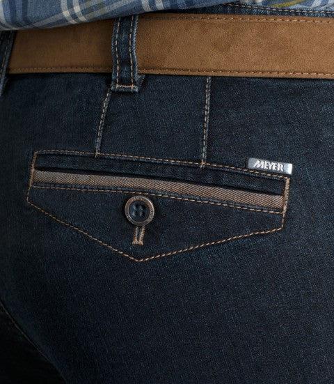 Meyer - Jeans Chicago 4512 - Indigo-Tan/45 - LE CAPITAINE D'A BORD - 3