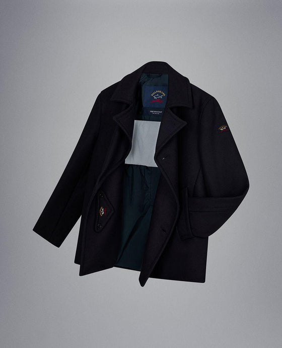 Paul & Shark - Caban de laine et cachemire - LE CAPITAINE D'A BORD