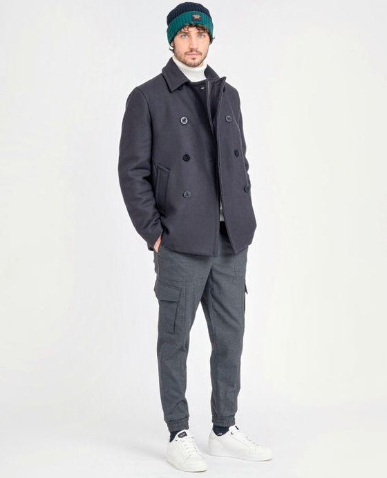 Paul & Shark - Caban de laine et cachemire - LE CAPITAINE D'A BORD