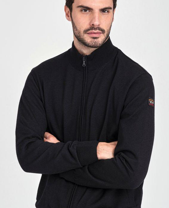 Paul & Shark - Cardigan de laine mérinos - LE CAPITAINE D'A BORD