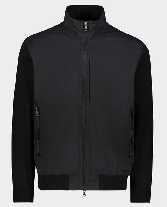 Paul & Shark - Cardigan de nylon avec manches en tricot - LE CAPITAINE D'A BORD