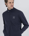 Paul & Shark - Cardigan jogging de coton stretch - LE CAPITAINE D'A BORD