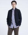 Paul & Shark - Cardigan zip de laine avec nylon aux épaules - LE CAPITAINE D'A BORD
