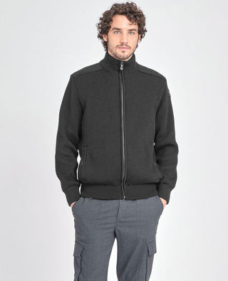 Paul & Shark - Cardigan zip de laine doublé - LE CAPITAINE D'A BORD