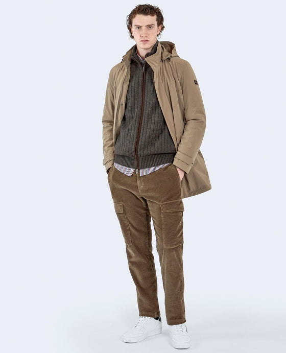 Paul & Shark - Cardigan zip de laine et cachemire - LE CAPITAINE D'A BORD