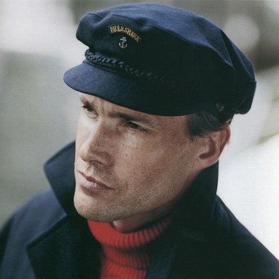 Paul & Shark - Casquette de laine "Capitaine" - LE CAPITAINE D'A BORD - 1
