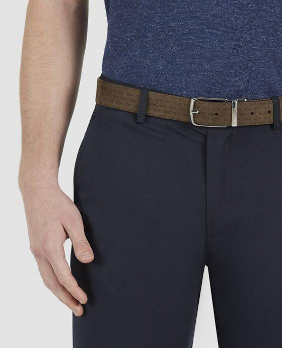 Paul & Shark - Ceinture de cuir reversible petits requins - LE CAPITAINE D'A BORD