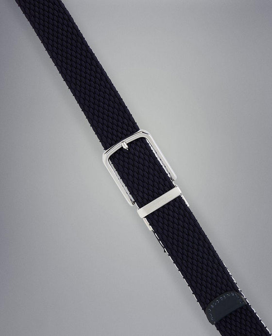 Paul & Shark - Ceinture tressée élastique reversible (plusieurs couleurs disponibles) - LE CAPITAINE D'A BORD