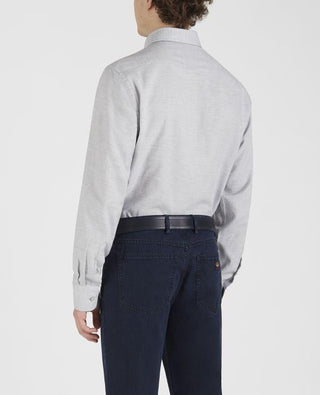 Paul & Shark - Chemise de flanelle unie - LE CAPITAINE D'A BORD