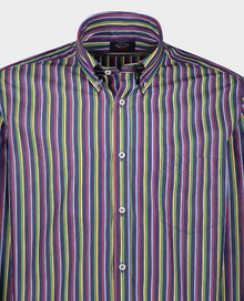  Paul & Shark - Chemise manches courtes à rayures - LE CAPITAINE D'A BORD