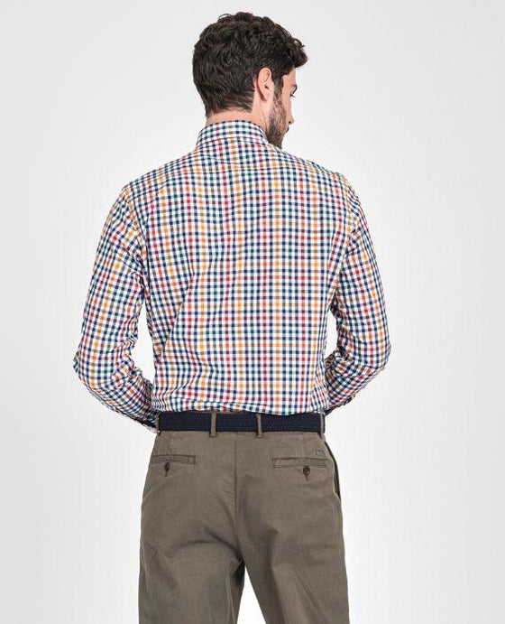 Paul & Shark - Chemise manches longues à carreaux - LE CAPITAINE D'A BORD