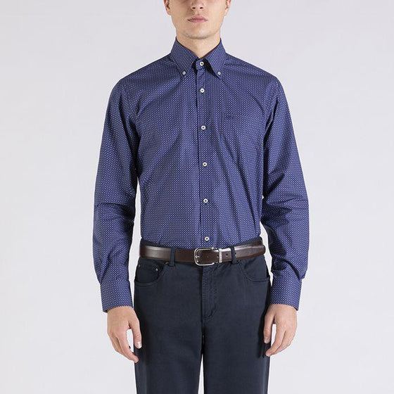 Paul & Shark - Chemise manches longues à motifs (2 couleurs disponibles) - LE CAPITAINE D'A BORD