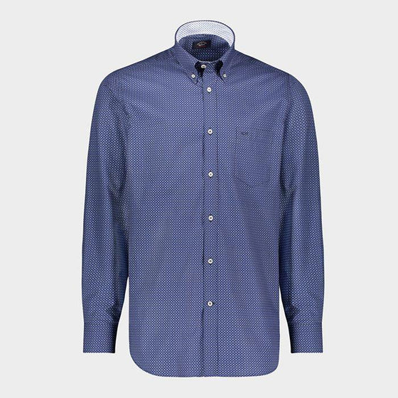 Paul & Shark - Chemise manches longues à motifs (2 couleurs disponibles) - LE CAPITAINE D'A BORD