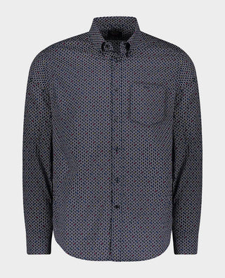Paul & Shark - Chemise manches longues avec petits requins - LE CAPITAINE D'A BORD