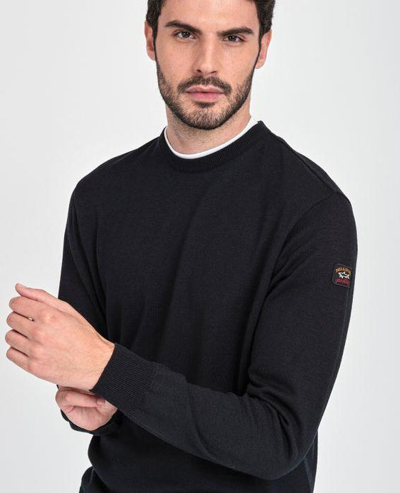 Paul & Shark - Col rond de laine mérinos Cool Touch - LE CAPITAINE D'A BORD