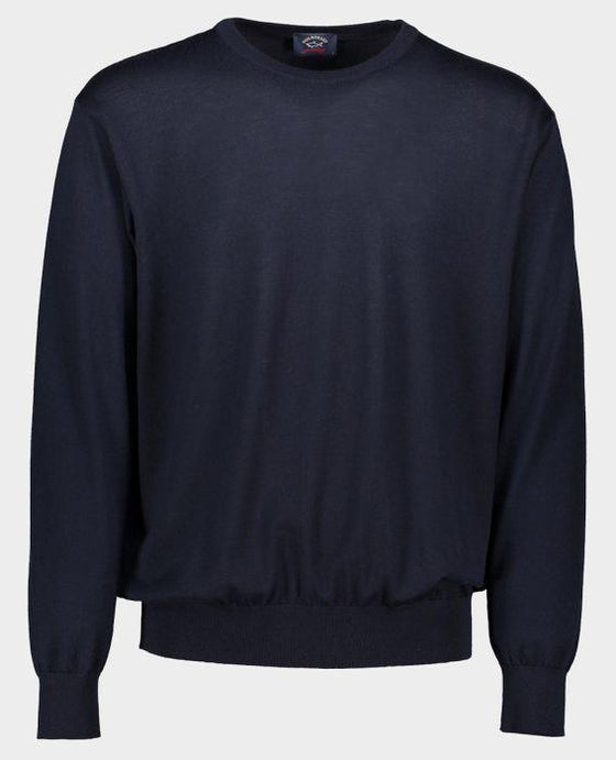 Paul & Shark - Col rond de laine mérinos extra fine Summer Wool - LE CAPITAINE D'A BORD