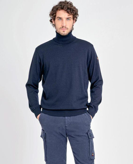 Paul & Shark - Col roulé de laine mérinos - LE CAPITAINE D'A BORD