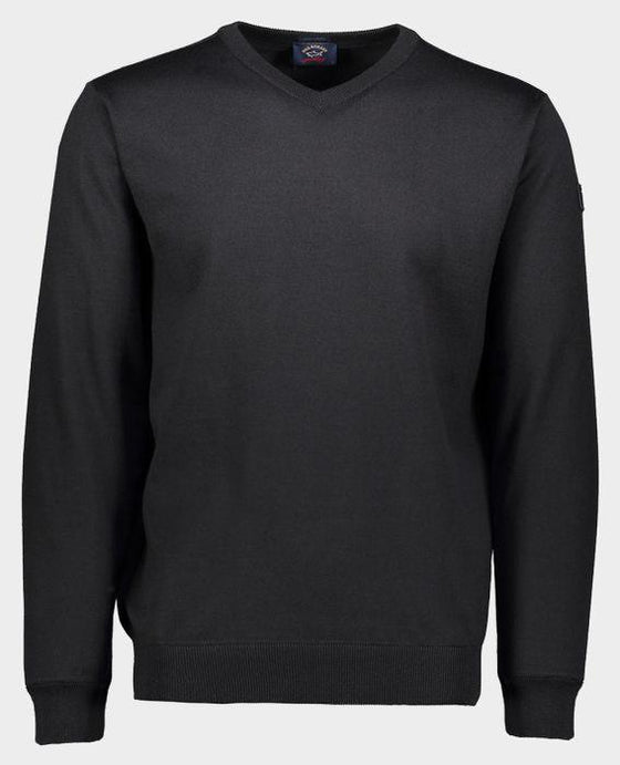 Paul & Shark - Col V de laine mérinos Cool Touch - LE CAPITAINE D'A BORD