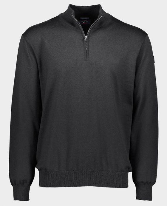 Paul & Shark - Col zip de laine mérinos extra fine - LE CAPITAINE D'A BORD