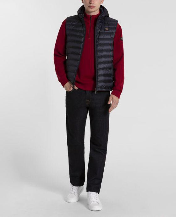 Paul & Shark - Col zip de laine Yachting (plusieurs couleurs disponibles) - LE CAPITAINE D'A BORD